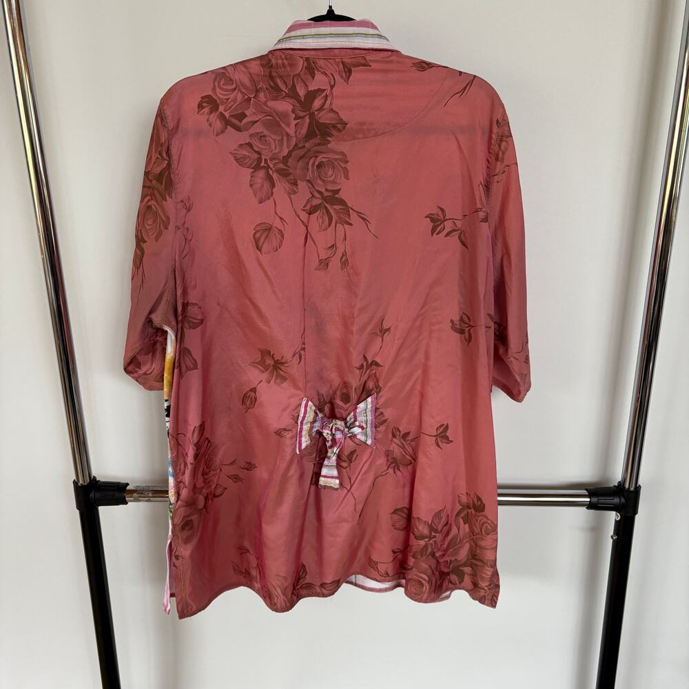 Alain Weiz Maximalist Top Colorful Art To Wear Hi… - image 3